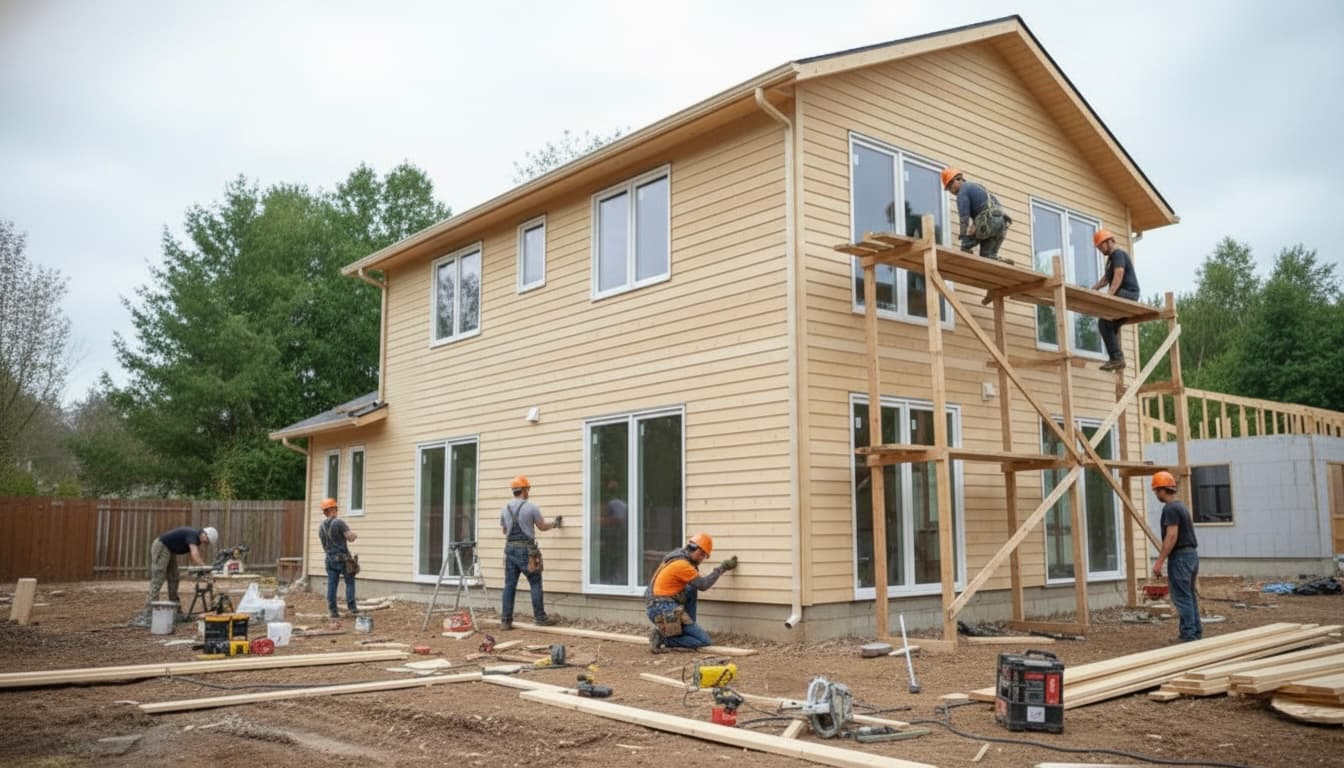 Professional siding replacement and exterior house painting in Eugene Oregon