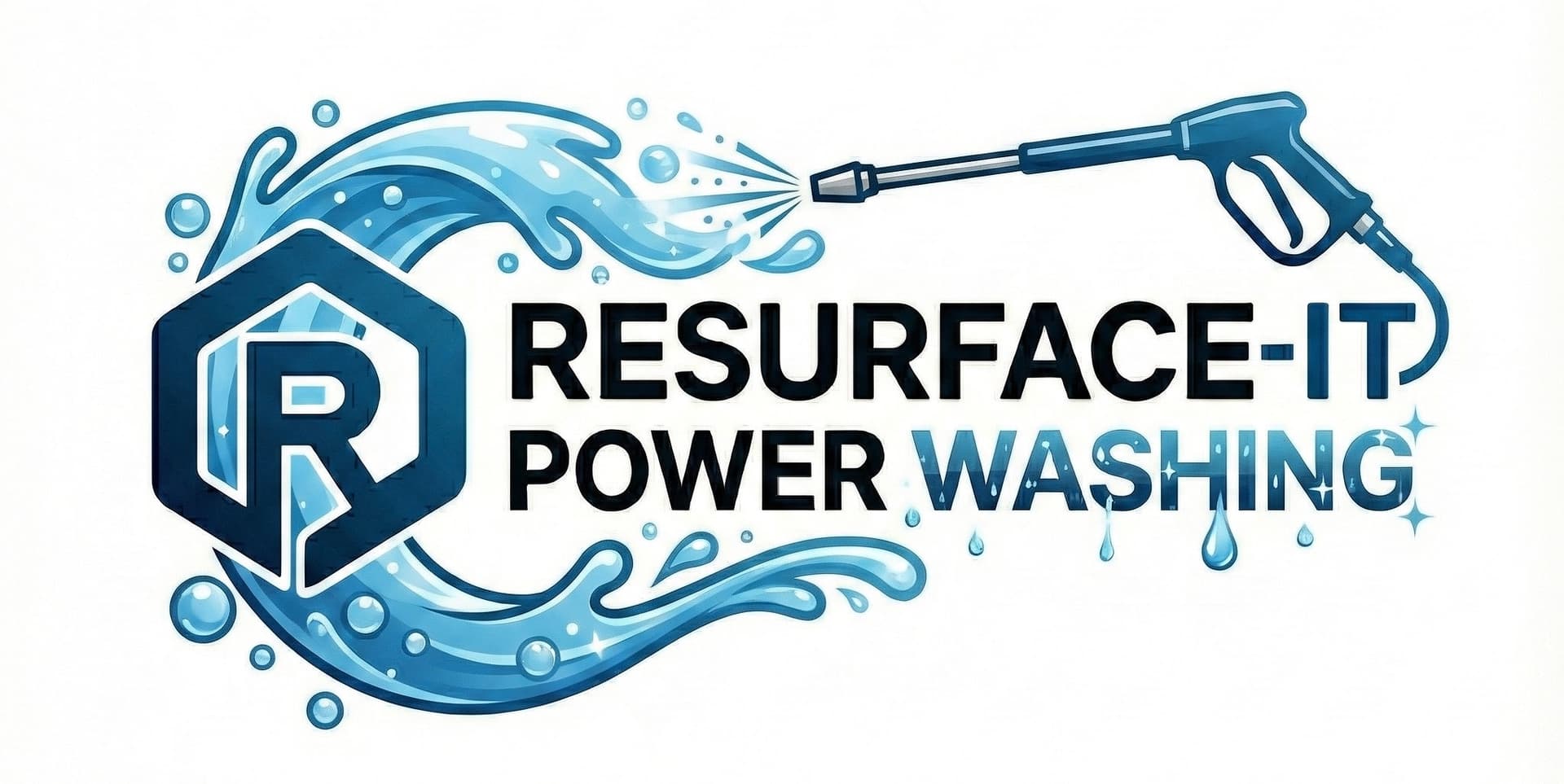 Pressure Washing service logo