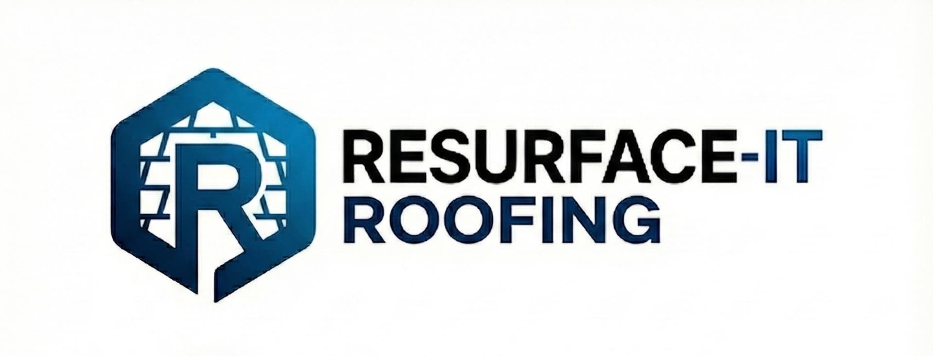 Roofing service logo